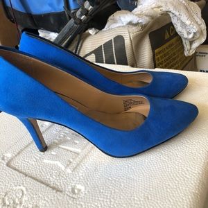 Blue heels